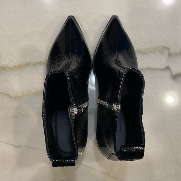 Everlane Boots size 6.5 Black Patent Leather Pointed Toe - Picture 6 of 15